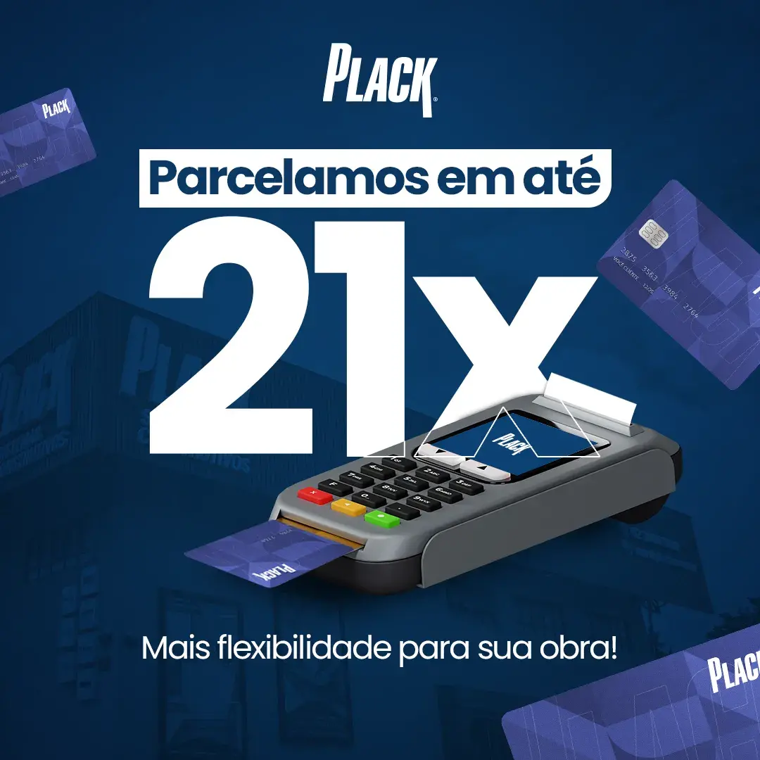 PLACK Banner s site Parcele em ate 21x