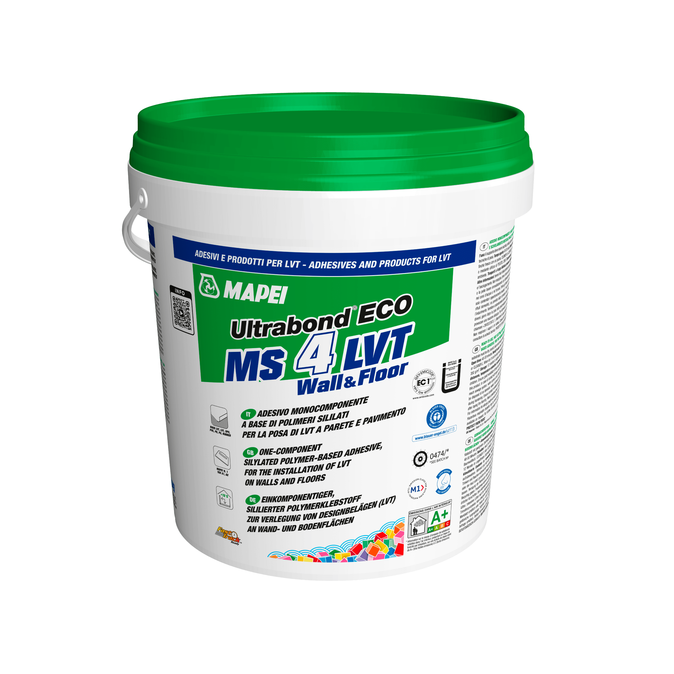 ADESIVO Ultrabond Eco MS 4LVT Wall&Floor PAREDE BD 7KG