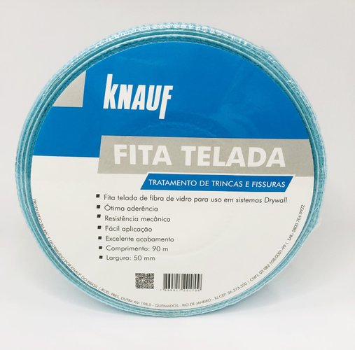 FITA TELADA AZUL 90M KNAUF