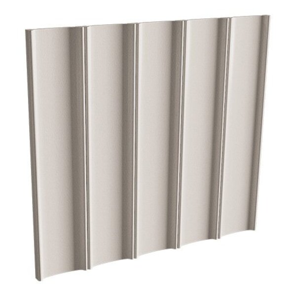 PAINEL RIPADO UBA COURO GELO 100/16MM