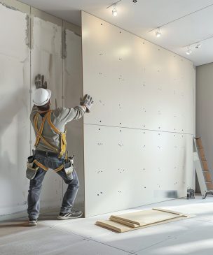 forro de gesso ou drywall